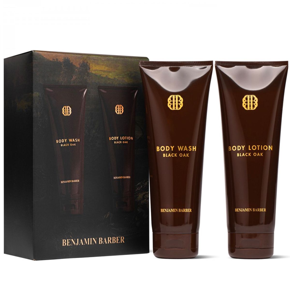 Benjamin Barber Gift Set Black Oak Body Duo (2 x 250 ml)