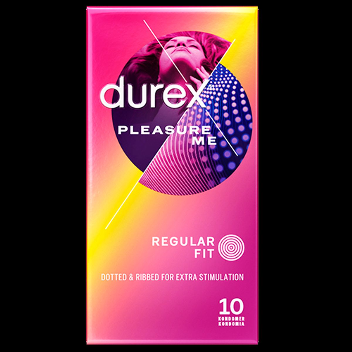 Durex Pleasure Me Kondomer Regular Fit (10 stk)