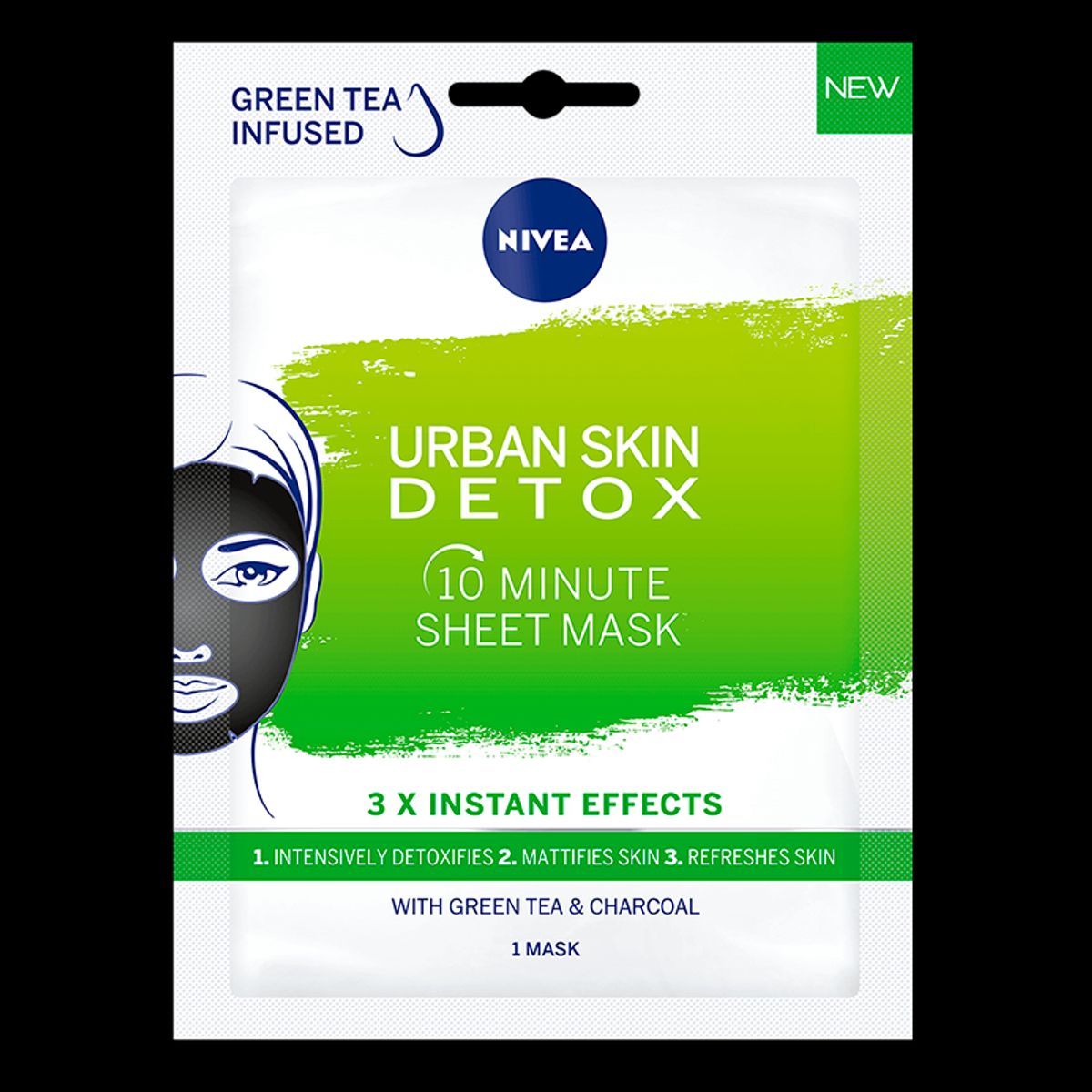 Nivea Urban Skin Detox Sheet Mask