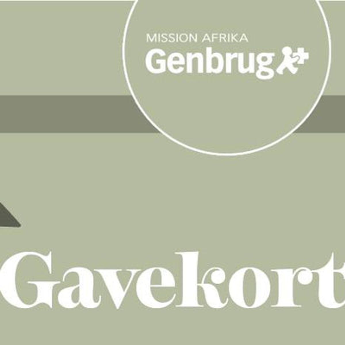 Mission Afrika Genbrug Gavekort online - 500 kr.