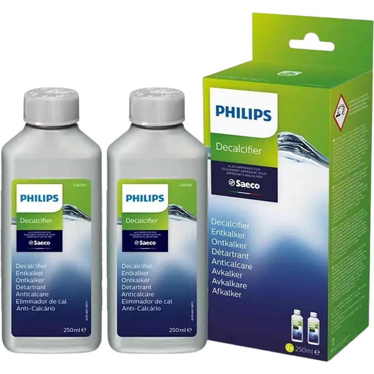 Philips - Saeco Afkalkning 2x250ml.