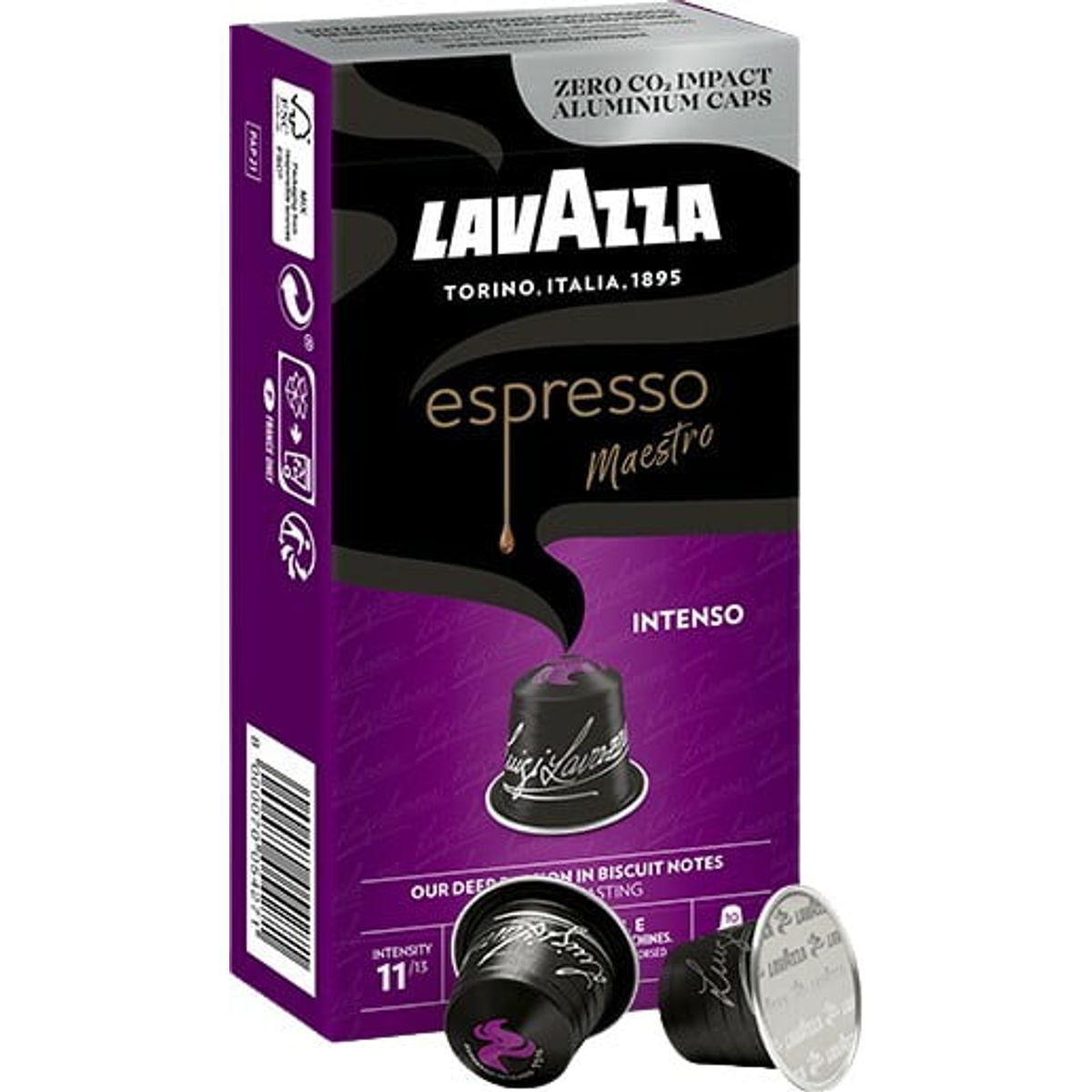 Lavazza - Maestro Intenso (10 stk) - Kapsler til Nespresso