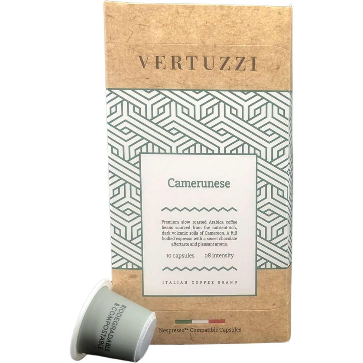 Vertuzzi - Camerunese (10 stk) - Kapsler til Nespresso