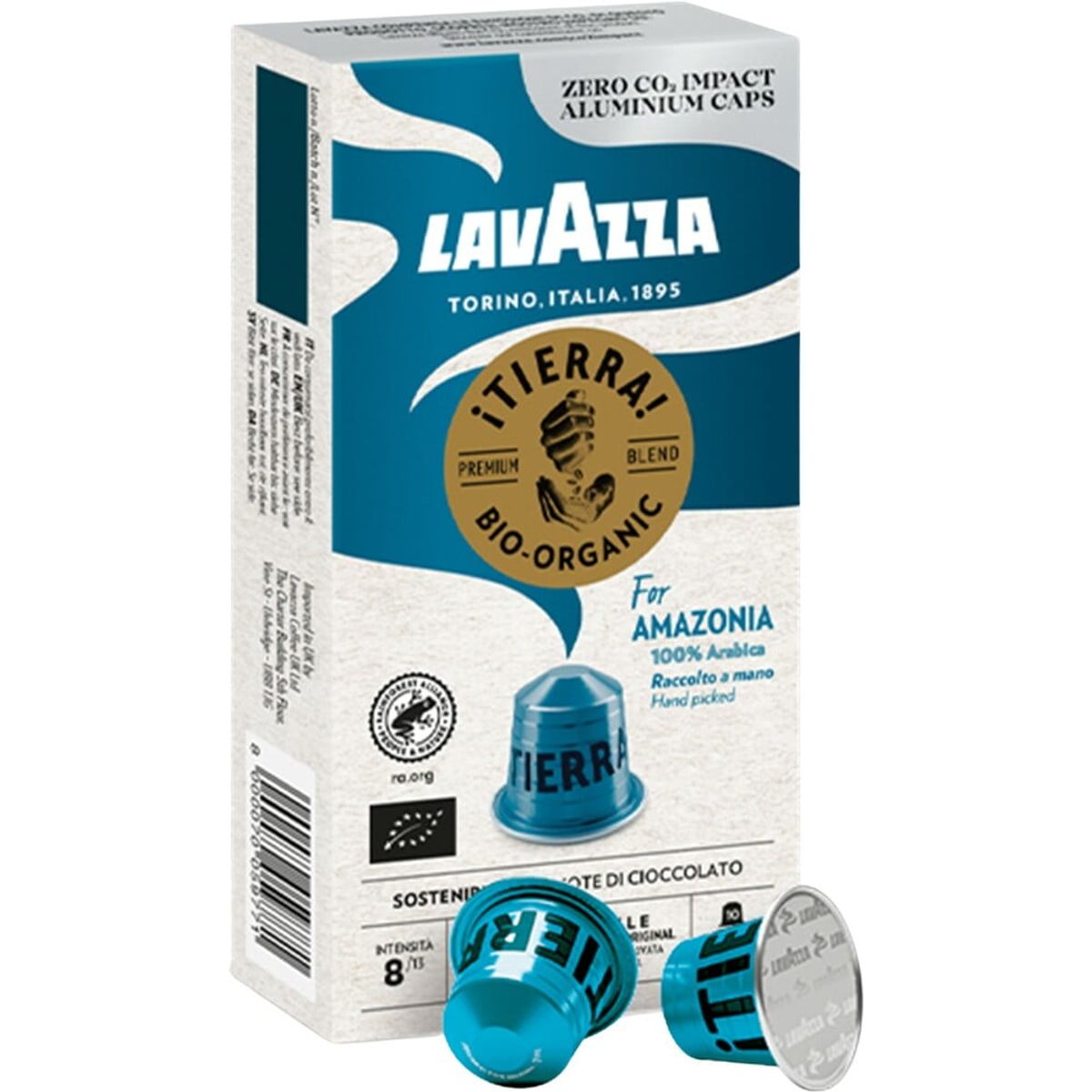 Lavazza - Tierra Amazonia (10 stk) - Kapsler til Nespresso