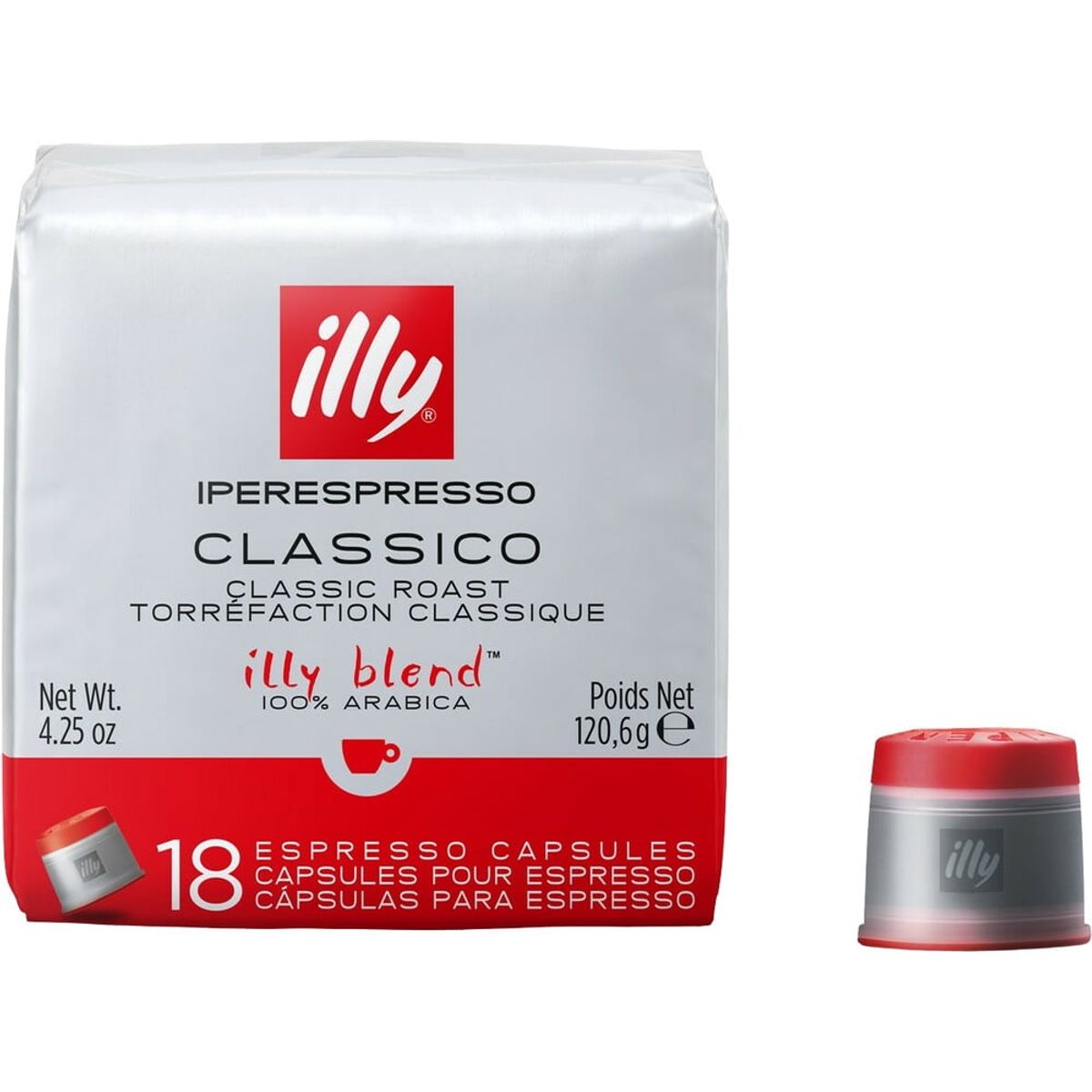 Illy - Classico (18 stk) - Kapsler til Illy Iperespresso