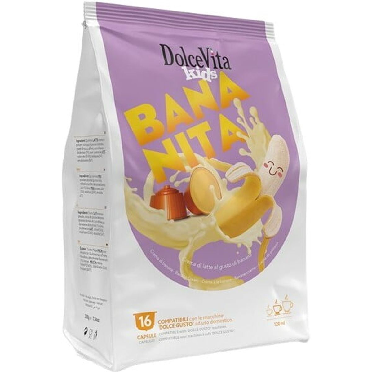 Dolce Vita - Bananita (16 stk) - Kapsler til Dolce Gusto