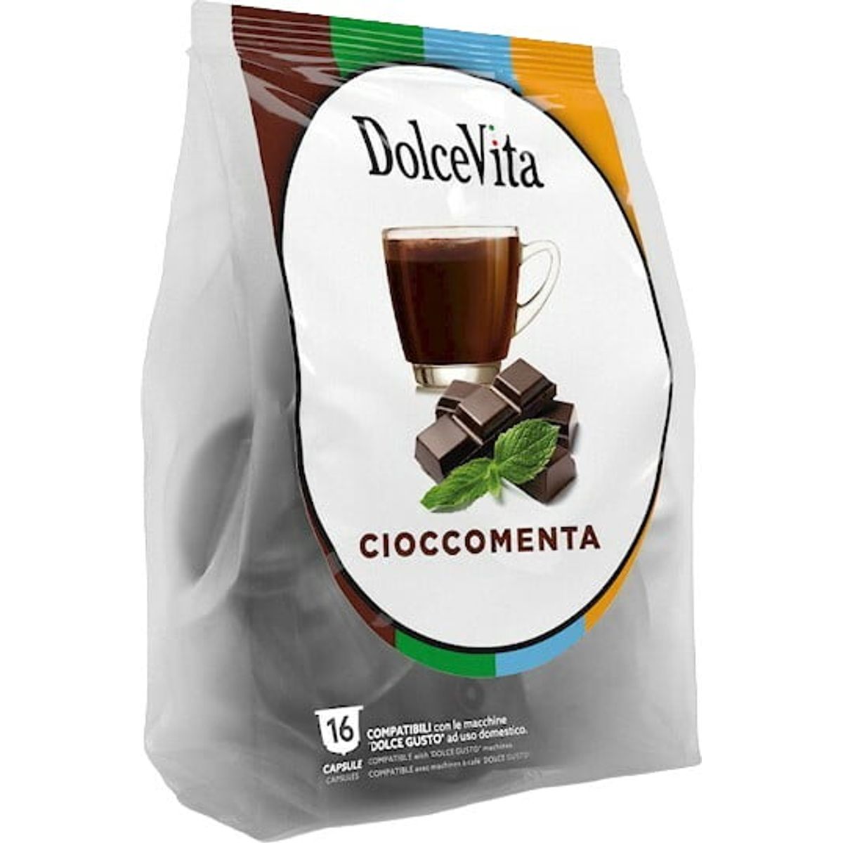 Dolce Vita - Mint-Chokolade (16 stk) - Kapsler til Dolce Gusto