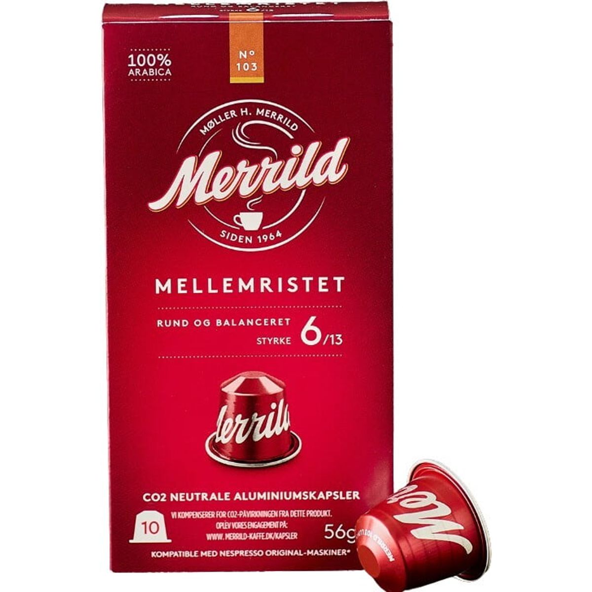 Merrild - Merrild No.103 (10 stk) - Kapsler til Nespresso