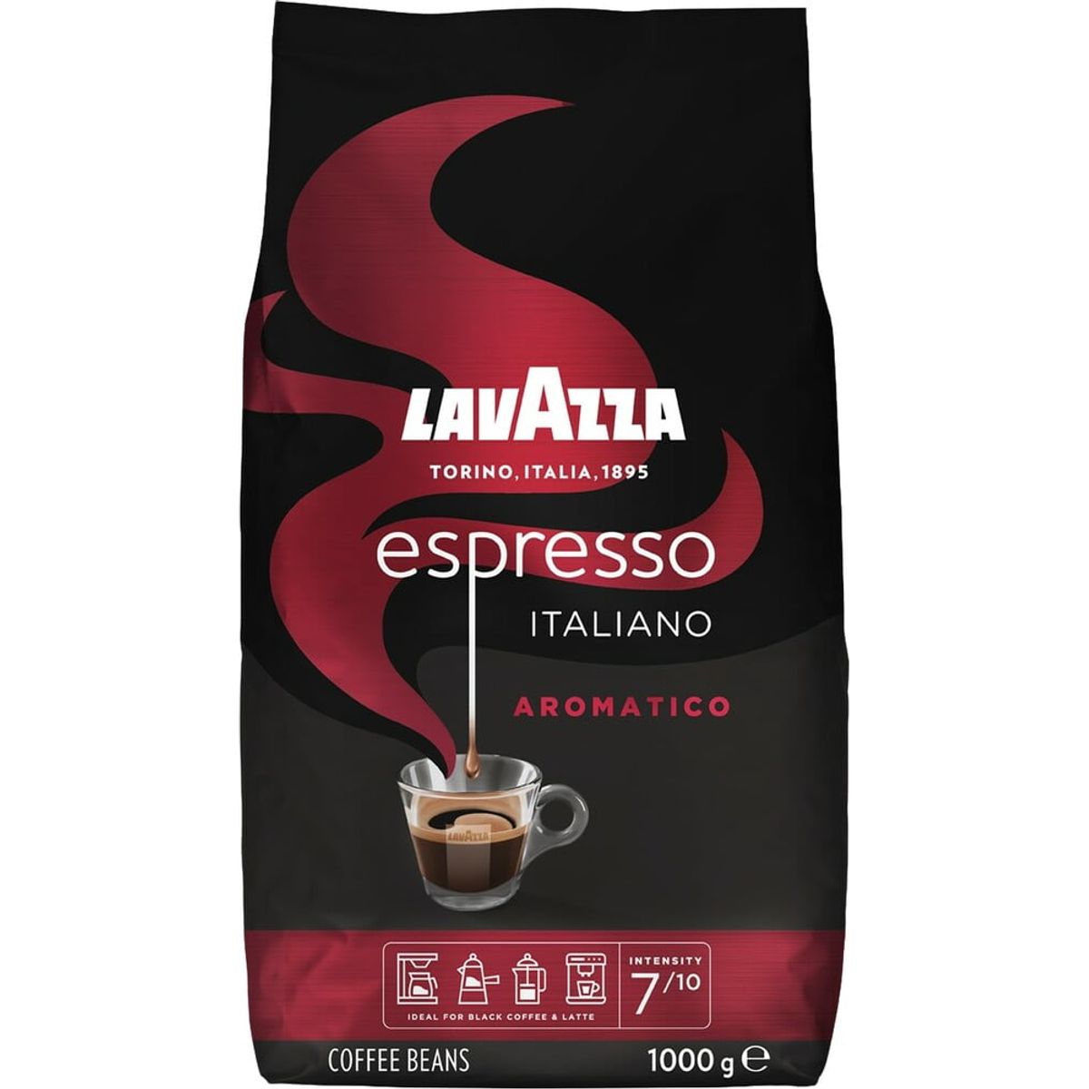 Lavazza - Espresso Italiano Aromatico (1000g) - Kaffebønner