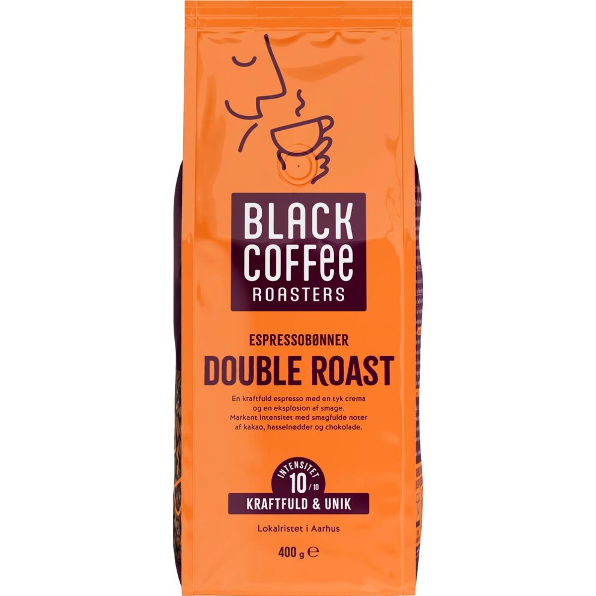 Black Coffee Roasters - Double Roast (400g) - Kaffebønner