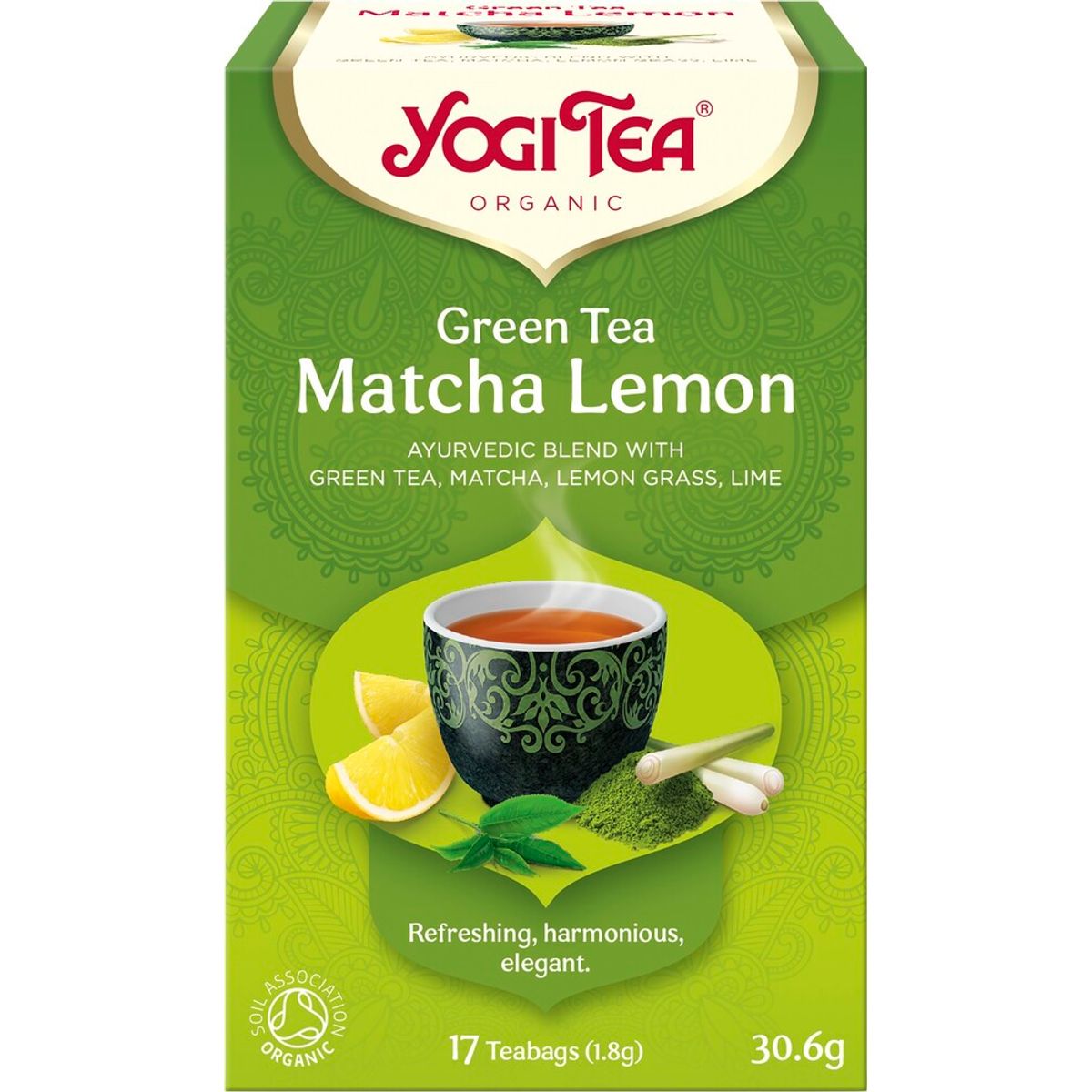 Yogi - Green Matcha Lemon Tea, Økologisk