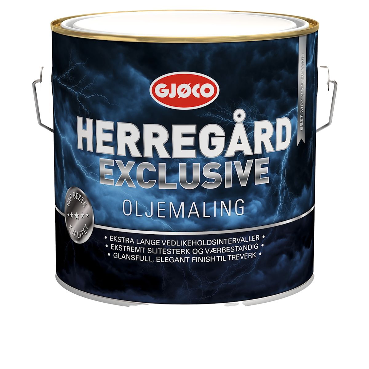 Storkøb: Gjøco Herregård Exclusive Oliemaling 5 x 9 liter