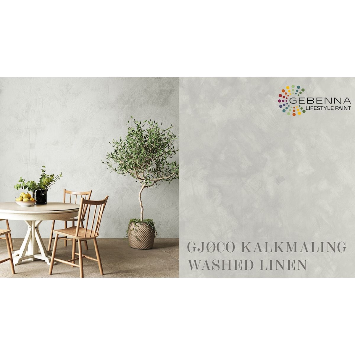 Kalkmaling 10679 Washed Linen 2,7 l