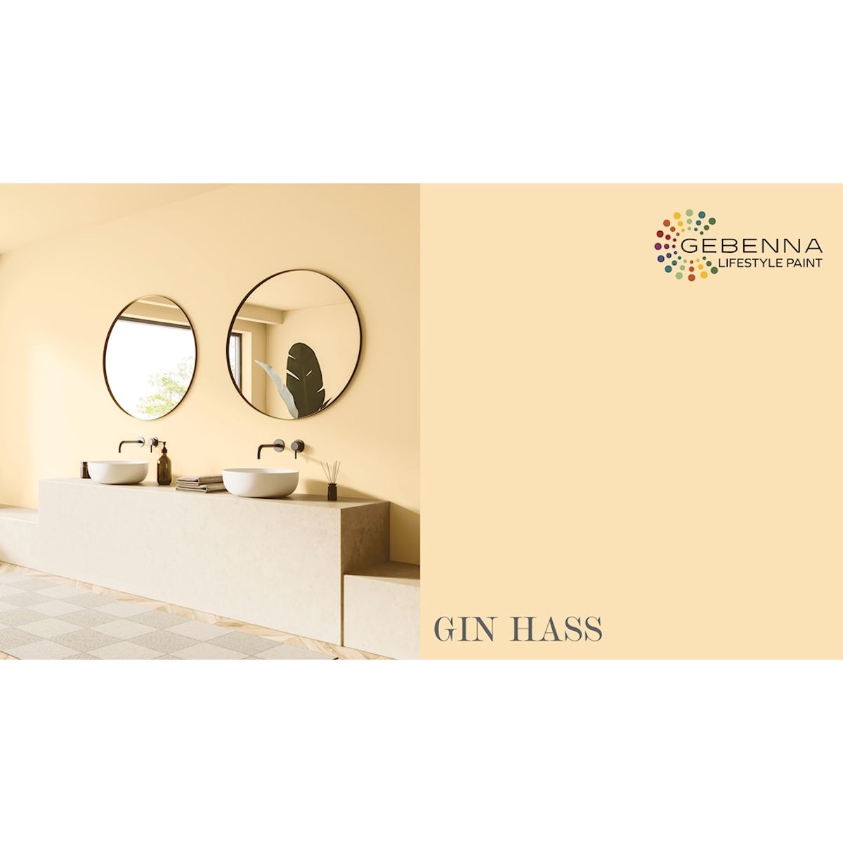 Vådrumsmaling Glans 5: Gin Hass 0,68 liter