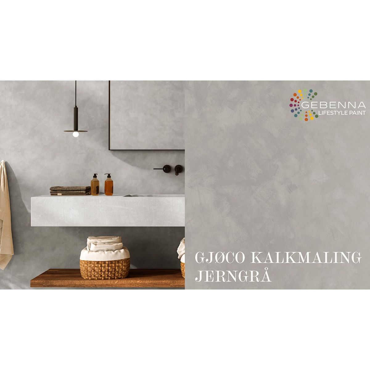 Kalkmaling 354 Jerngra 0,68 l