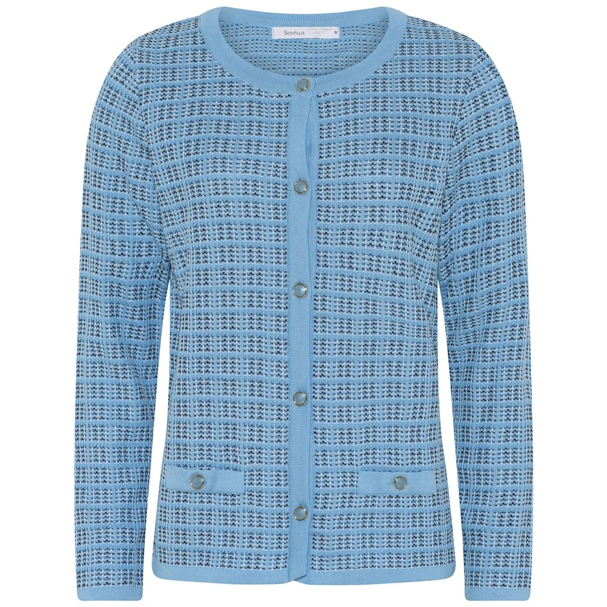 Skovhuus Kvinde Strik Cardigan Pool Blue M