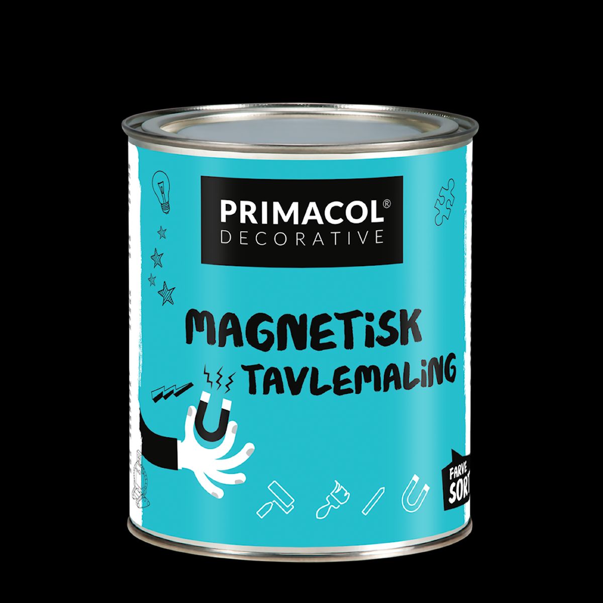 Magnetisk tavlemaling 0,75 L.