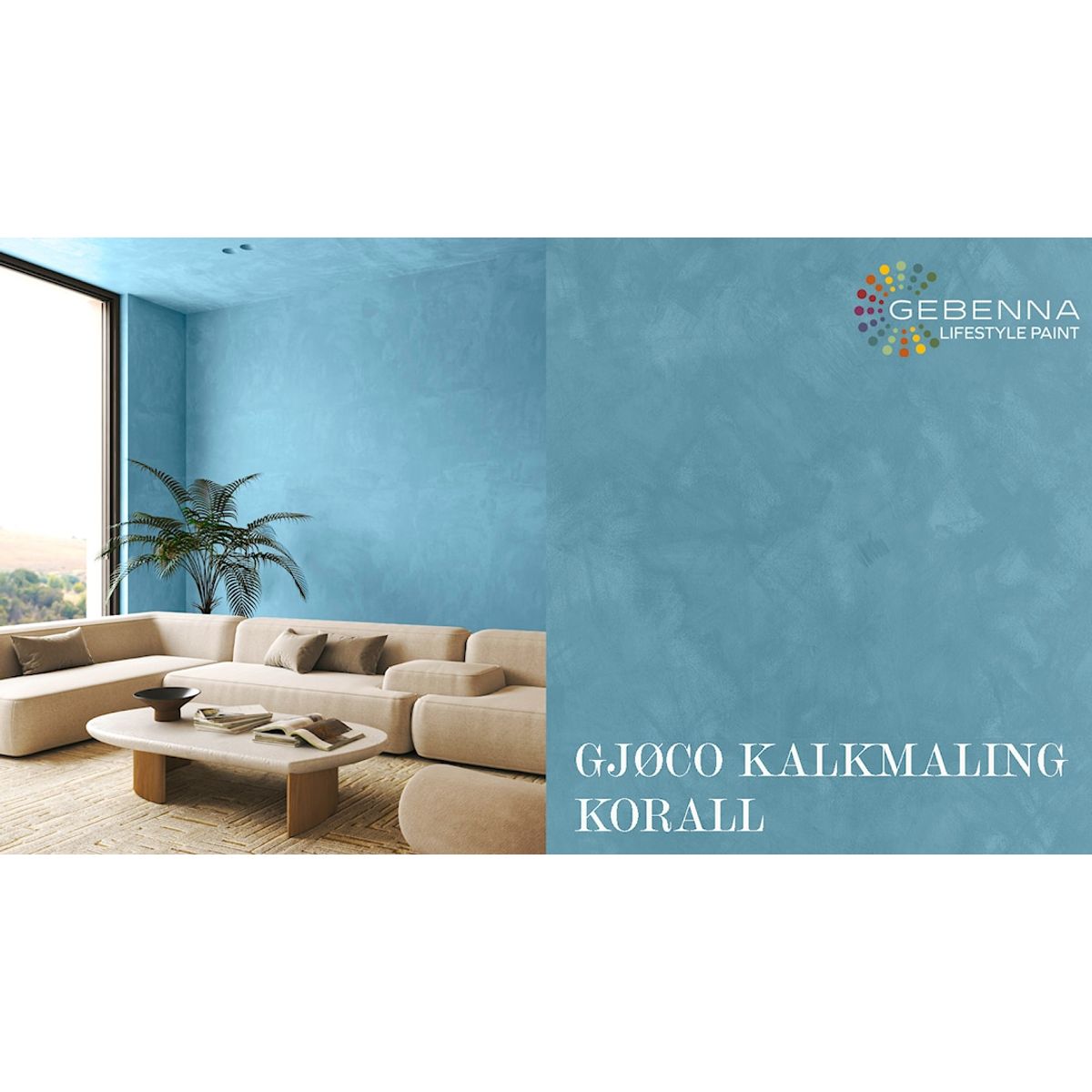 Kalkmaling 384 Korall 2,7 l