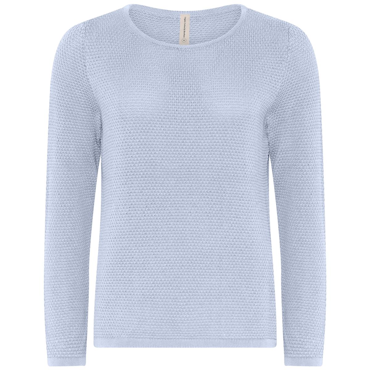 Skovhuus Kvinde Striktrøje Light Blue XXL