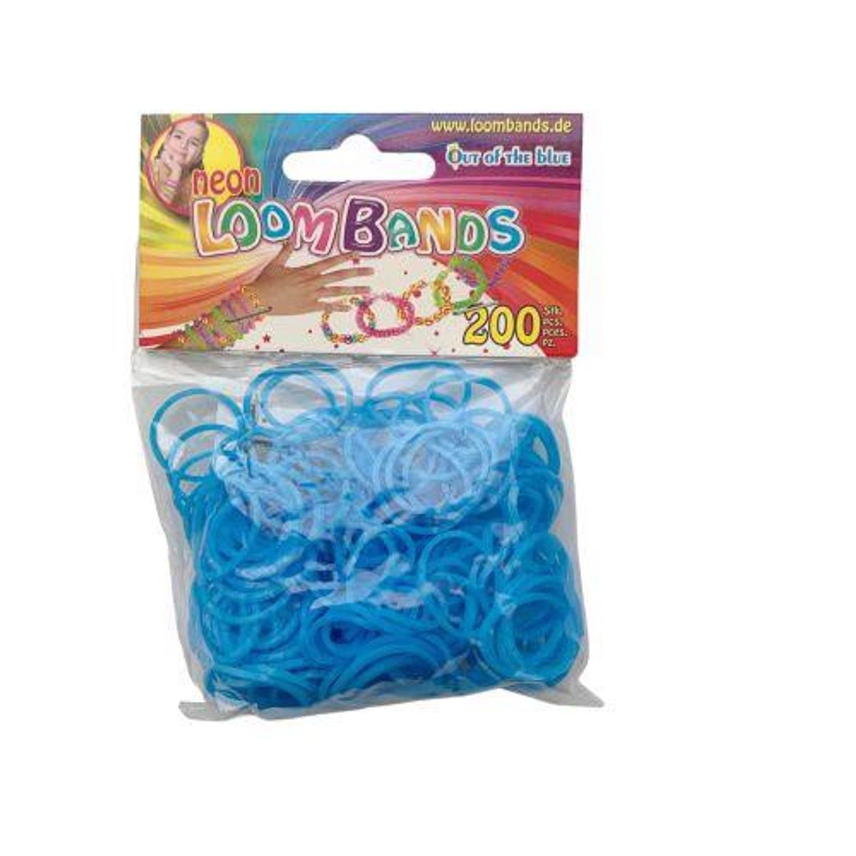 Loom Bands - 200 stk - Blå