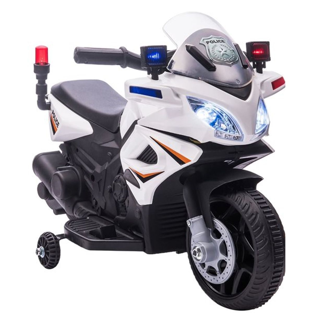 Azeno 6V Politi motorcykel