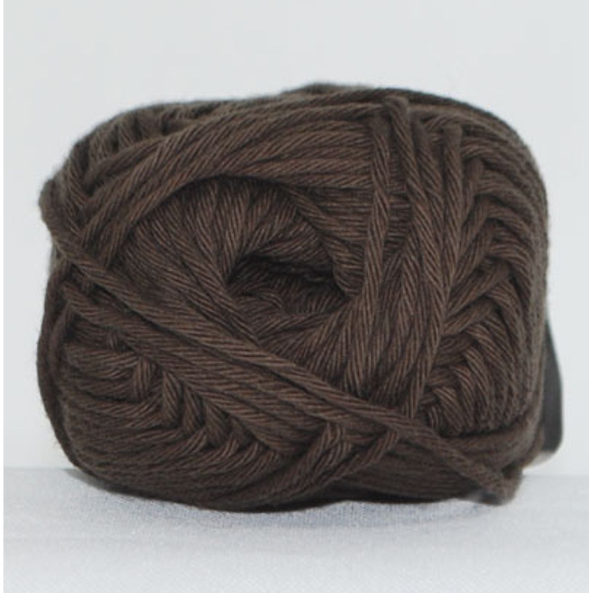 Cotton 8/8, mørkebrun, 50 g, nr. 814