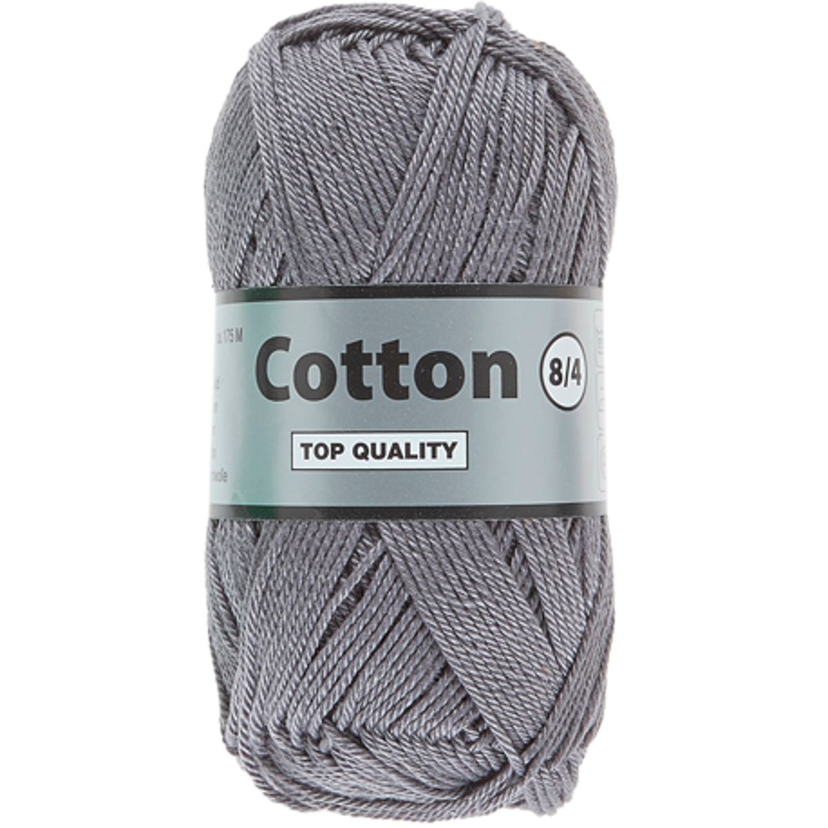 Lammy cotton 8/4, grå, 50 g, nr. 4