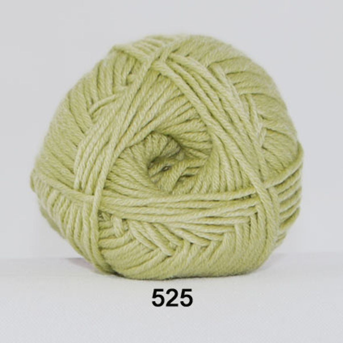 Merino Cotton, lysegrøn, 50 g, nr. 525