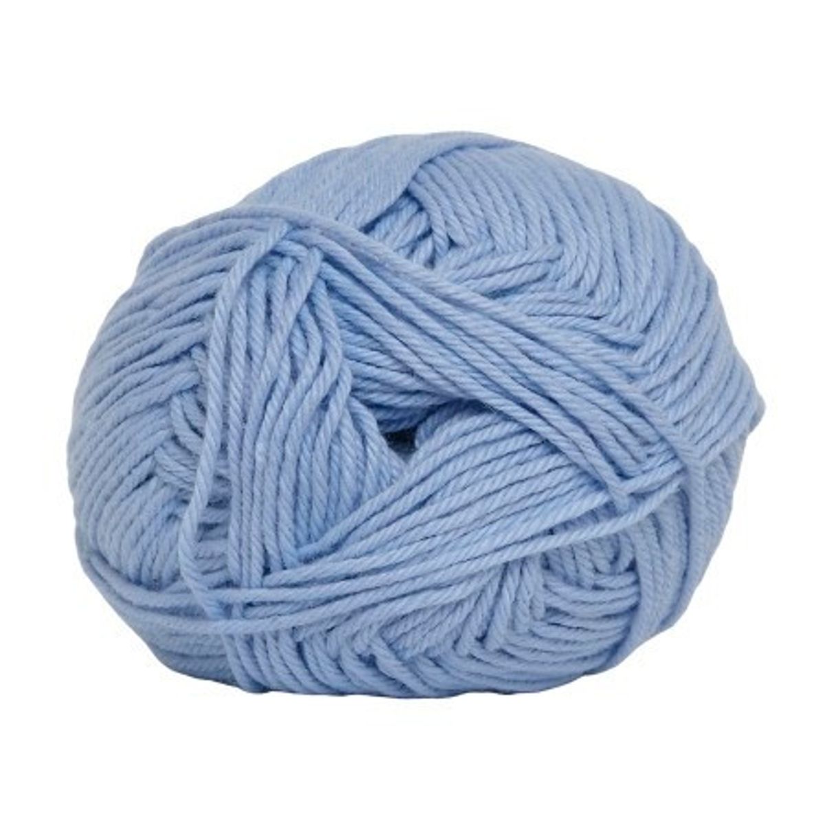 Cotton nr. 8, baby blå, 50 g, nr. 603