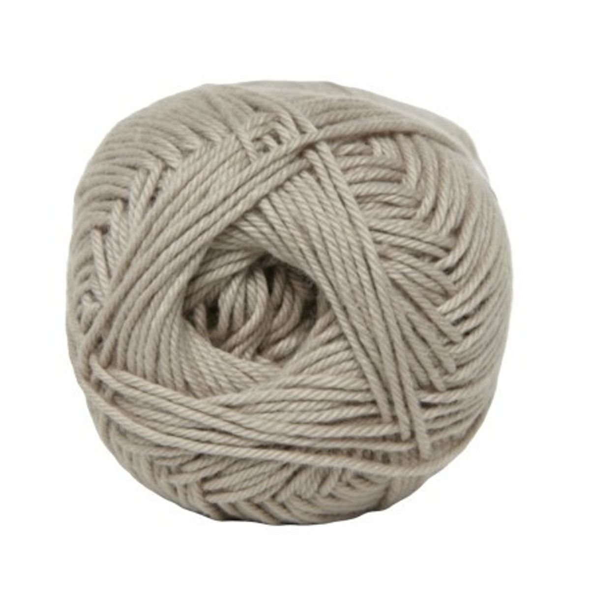 Cotton nr. 8, mørk beige, 50 g, nr. 4950