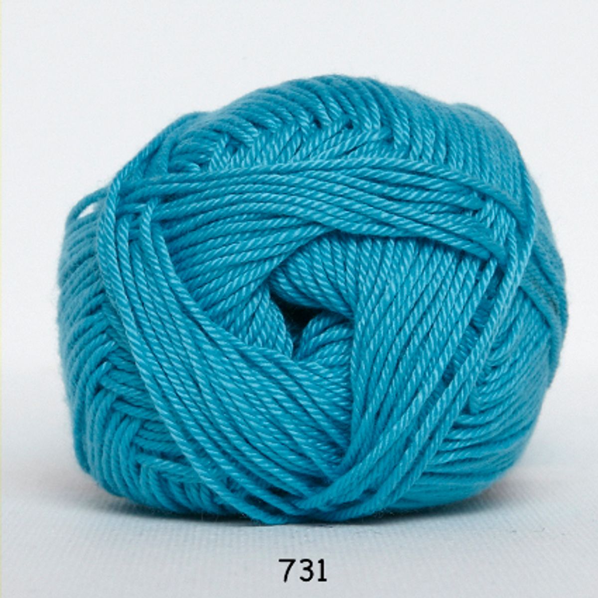 Diamond Cotton, turkis, 50 g, nr. 731