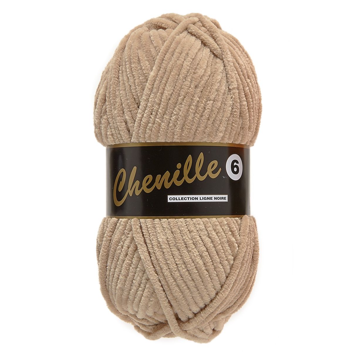 Chenille 6, beige, 100 g, nr. 791