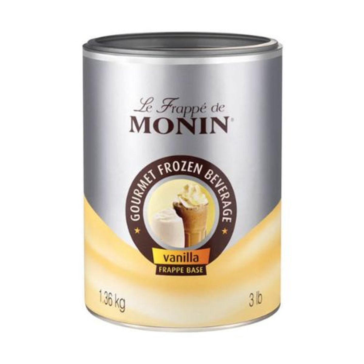 Monin Frappe Base 1.36 kg - Vanilje