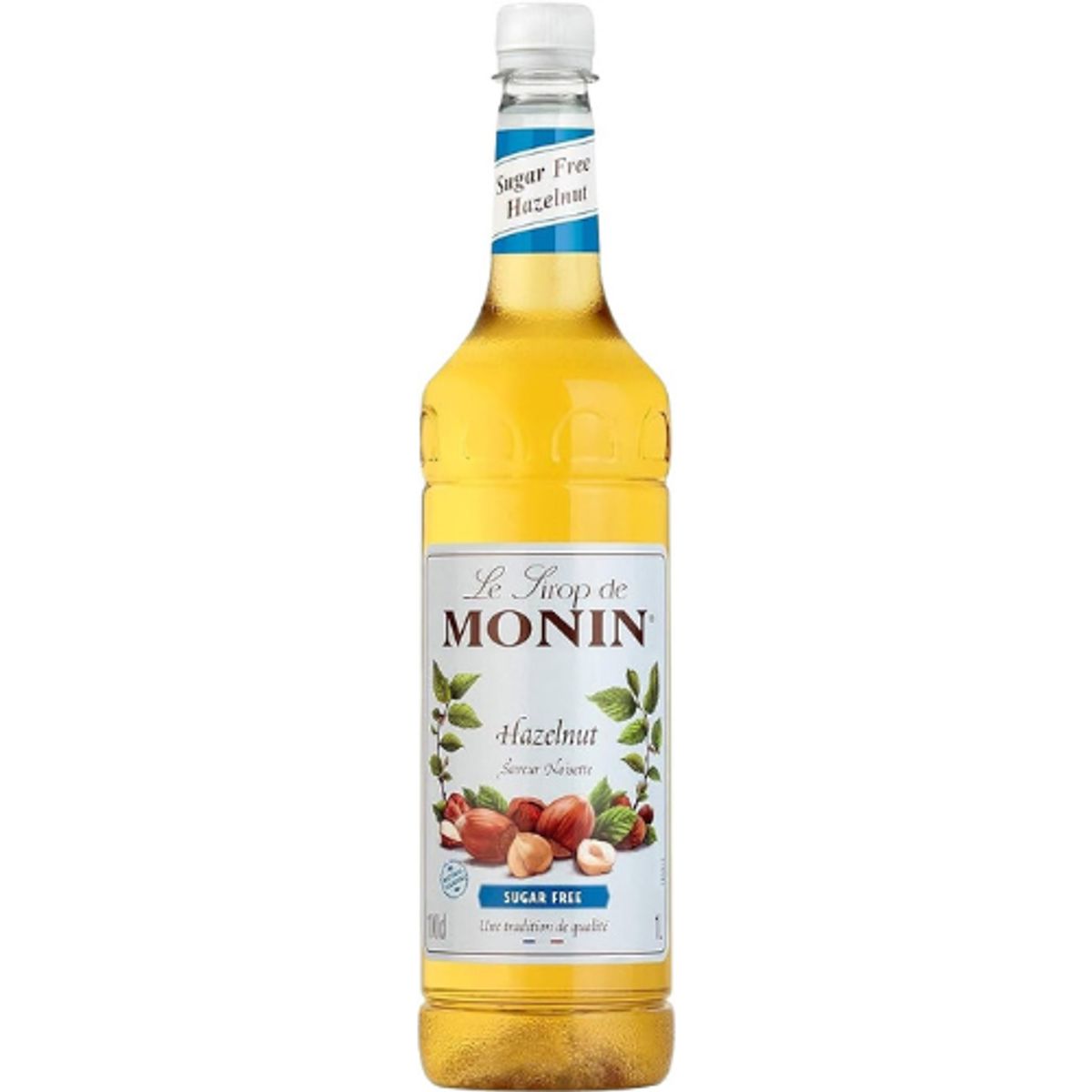 Monin Hasselnød sukkerfri PET 100cl