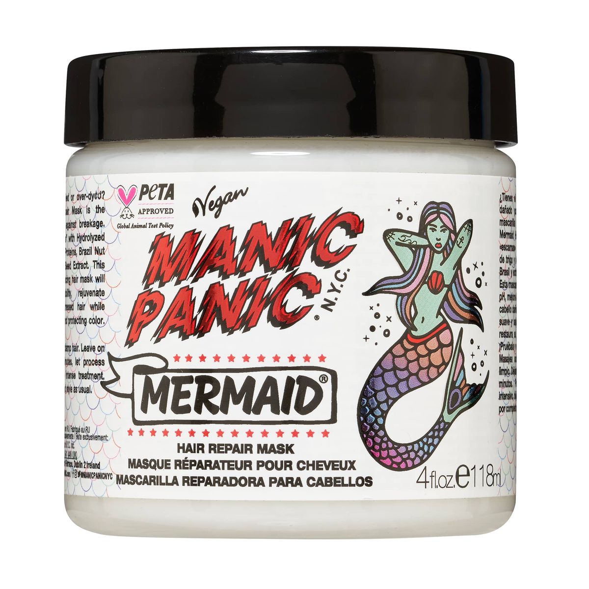 Manic Panic MERMAID TM HAIR REPAIR MASK 118ML