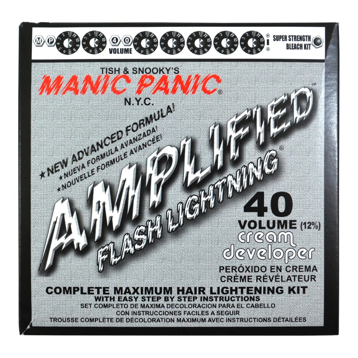 Manic Panic FLASH LIGHTNING 40 VOLUME Hårblegningssæt