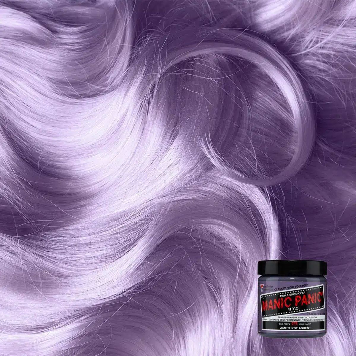 Manic Panic Semi-Permanent Hårfarve Amethyst Ashes 118ML