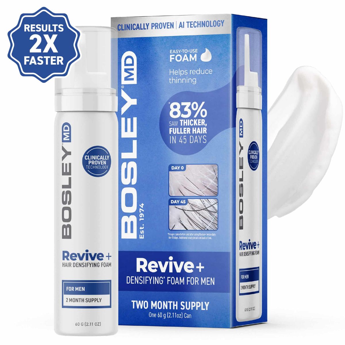 MEN'S REVIVE+ Densifying Treatment Foam