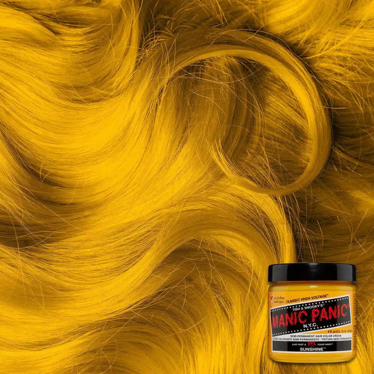 Manic Panic Semi-Permanent Hårfarve Sunshine 118ML