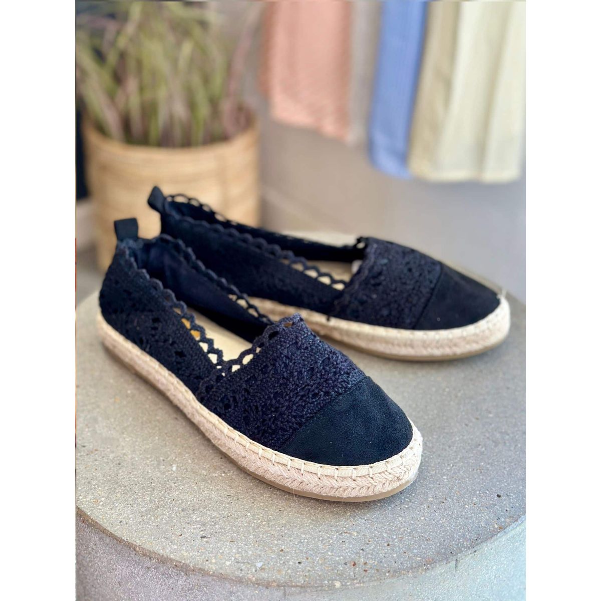 Susan Espadrillos blonde - Black 39