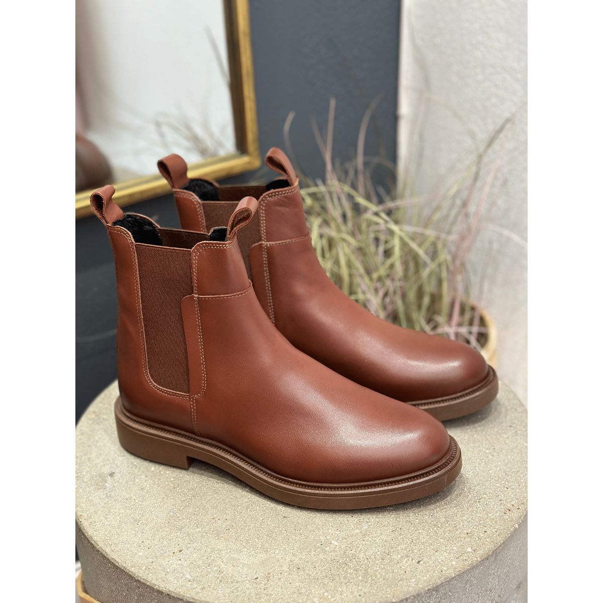 Shoe The Bear Thyra Chelsea Støvle - Chestnut Brown 41