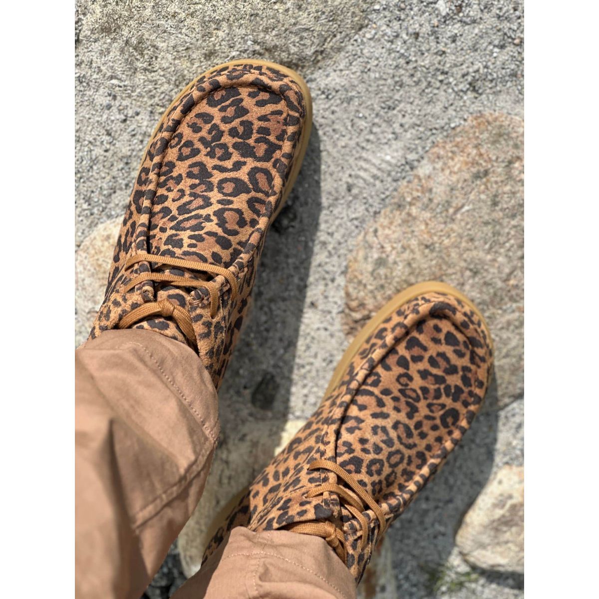 Nature - Ellen Støvle, Suede - Leopard 36