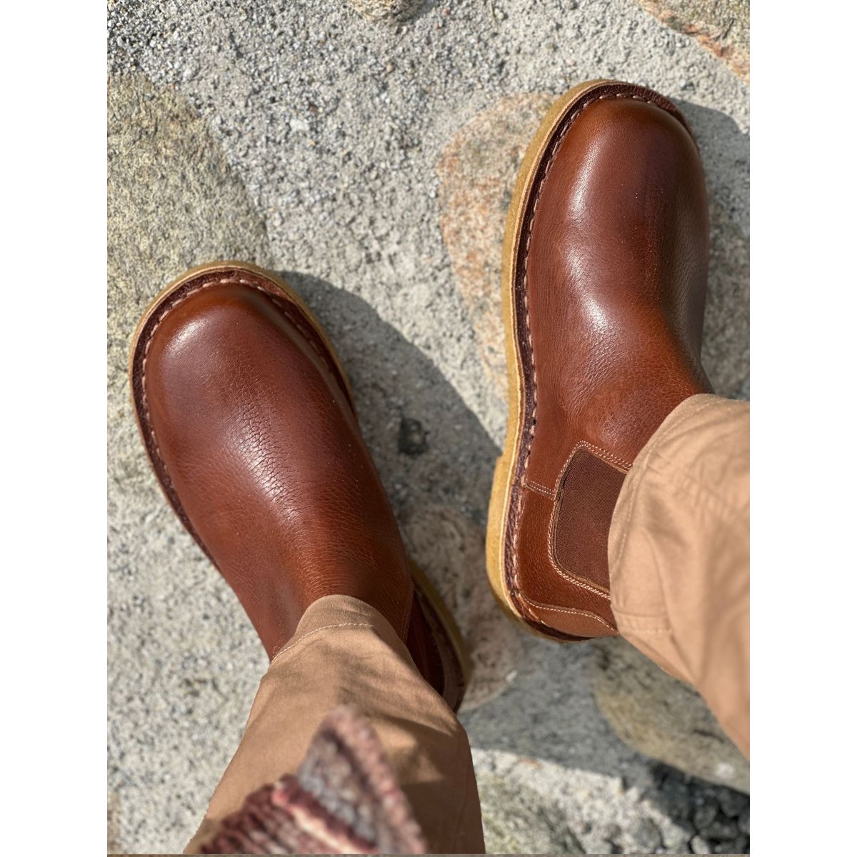 Nature, Laura - Chelsea boot - Tobacco 40