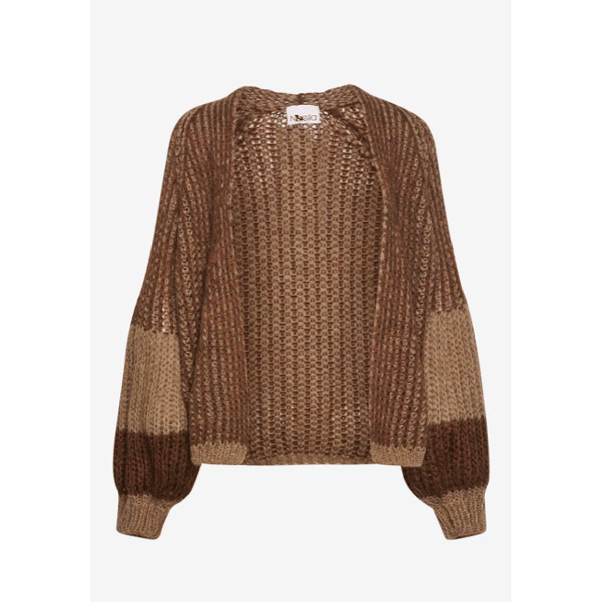 Noella Liana Knit Cardigan Brown/Camel L/XL