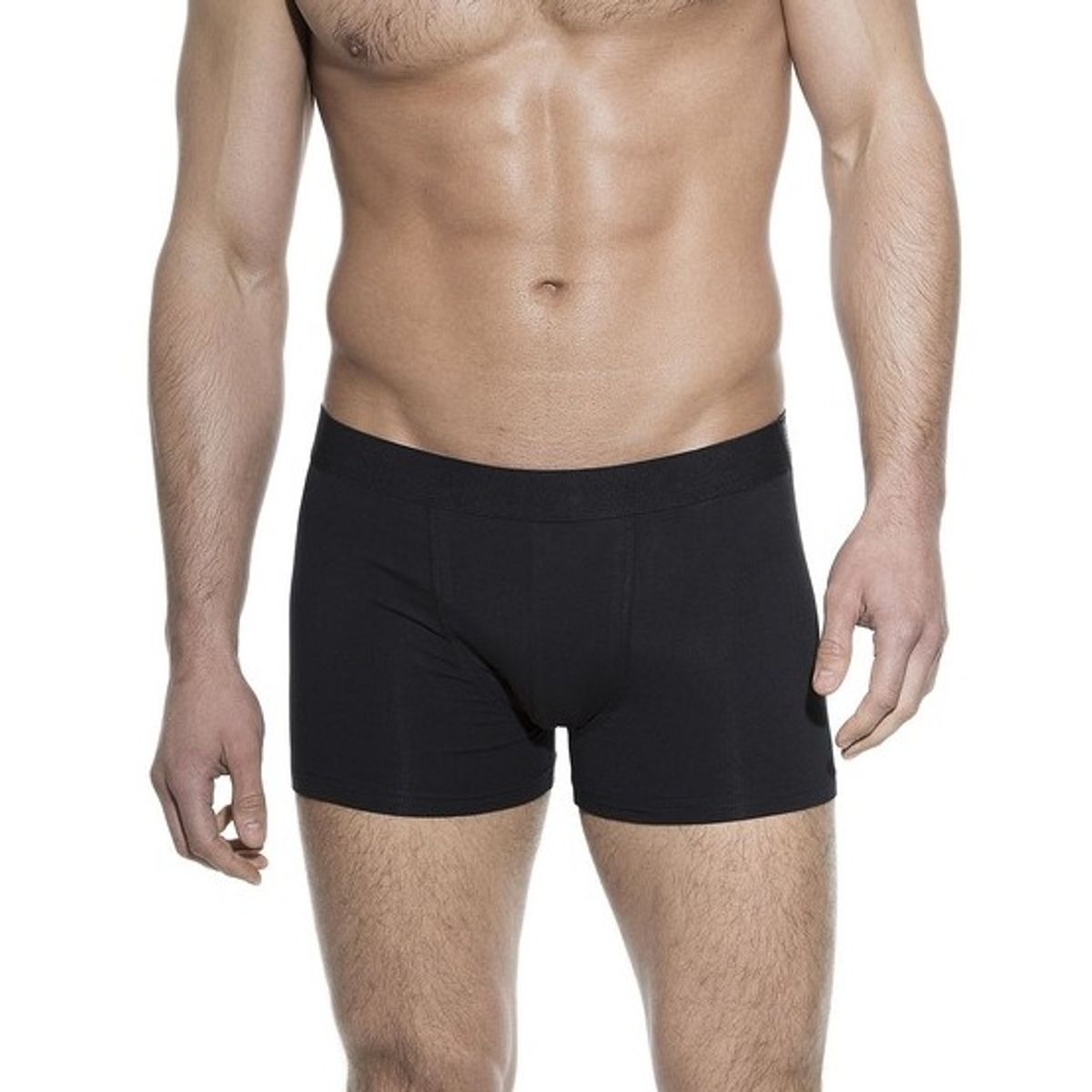 Sorte bambus boxershorts, str. 4XL