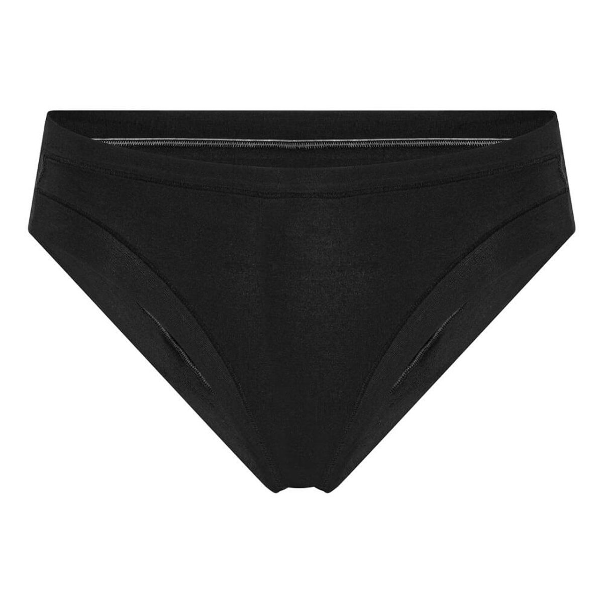 Bambus brief trusser til damer, sort, str. XS