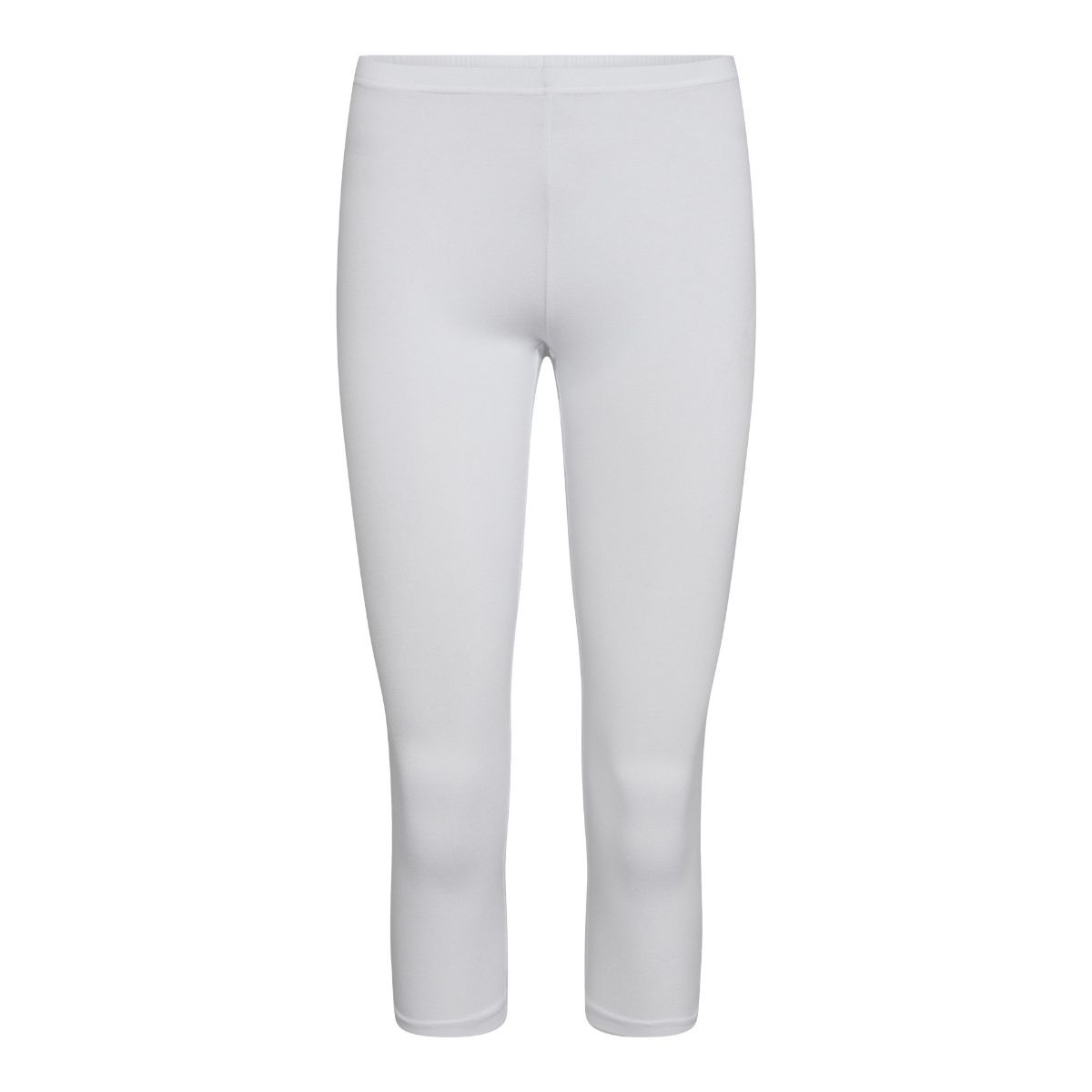 Decoy bambus capri leggings, hvid str. L