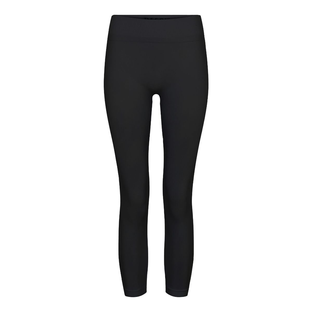 Decoy capri leggings, sømløse, sort str. XL