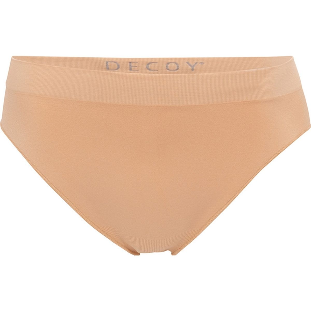 Decoy brief trusser, sømløse, beige, str. small