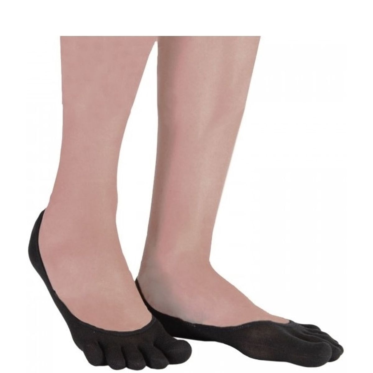 ToeToe Silk Foot Cover Sort Str. 35-37